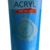Akrüülvärv, meresinine, metallik