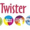 Rasvakriidid Twister,  12tk - Image 2